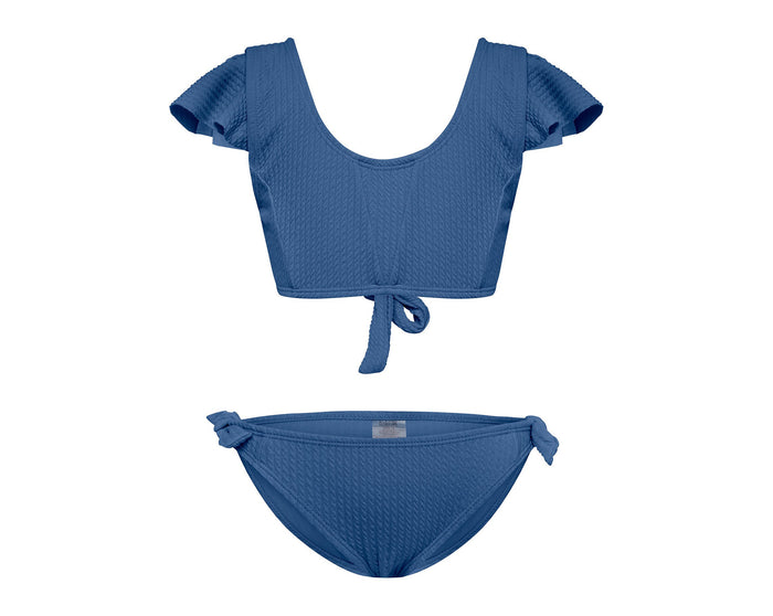 duskii Zoe Denim Frill Bikini