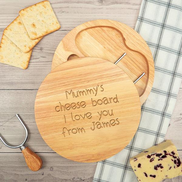 Dust And Things Daddy's Cheese Board Set - Gift For Father's Day