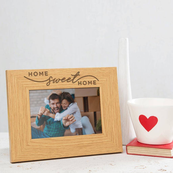 dust and things 'Home Sweet Home' Quote Photo Frame