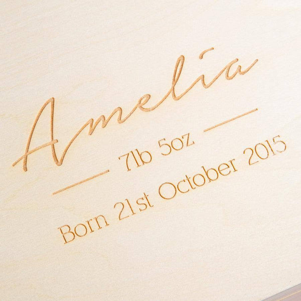 Dust And Things Personalised Baby Boy Keepsake Box