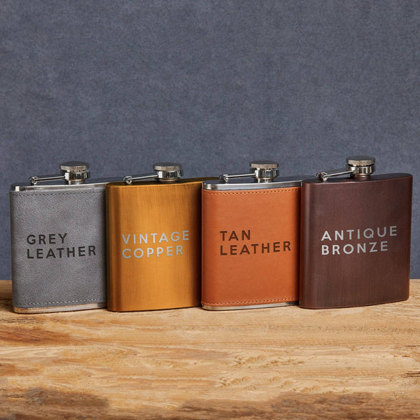 Dust And Things Personalised Engraved Hip Flask