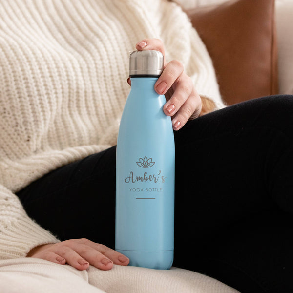 dust and things Personalised Gym Water Bottle