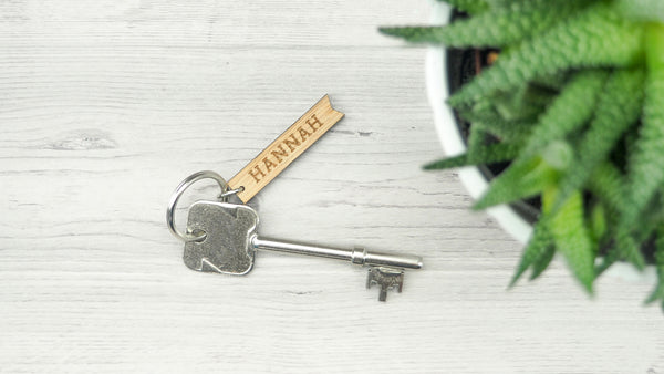 dust and things Personalised Keyring