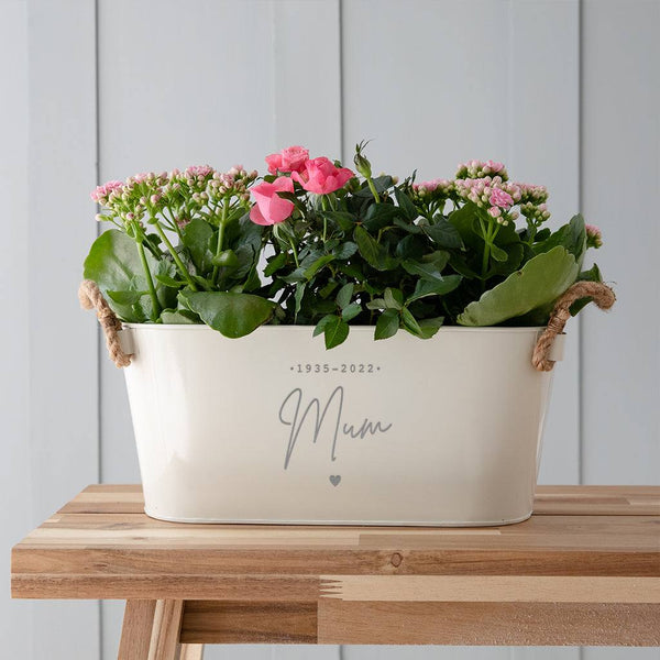 dust and things Personalised Memorial Planter