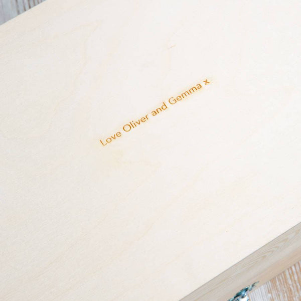 Dust And Things Personalised Memory Box