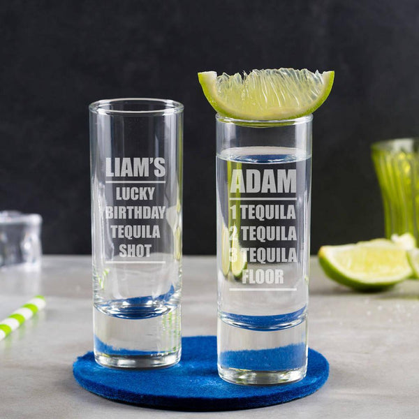Dust And Things Personalised Shot Glass