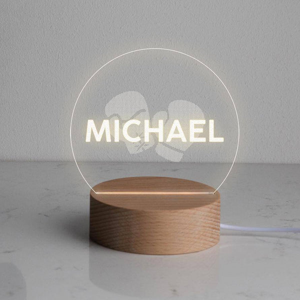 Dust And Things Personalised Sports Mini Desk Lamp
