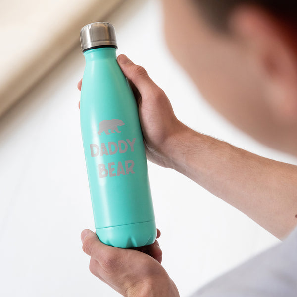 Dust And Things Engraved 'Daddy Bear' Insulated Water Bottle