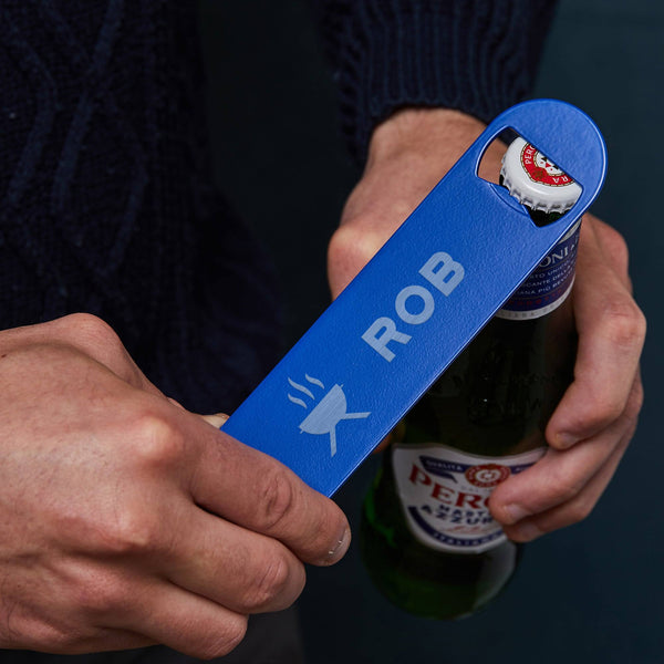 dust and things Personalised Beer Bottle Opener For Men
