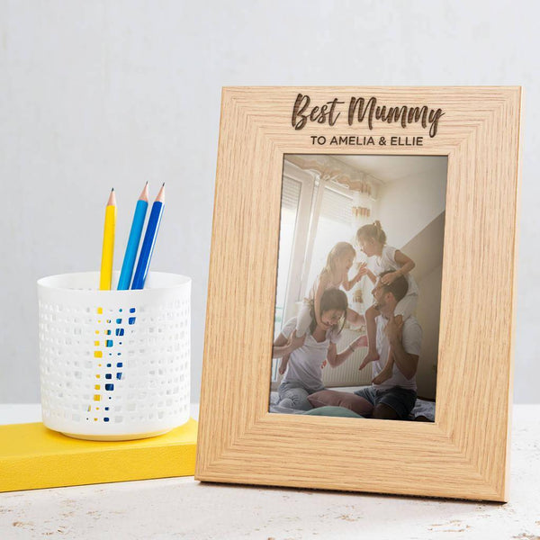 Dust And Things Personalised Best Daddy Photo Frame