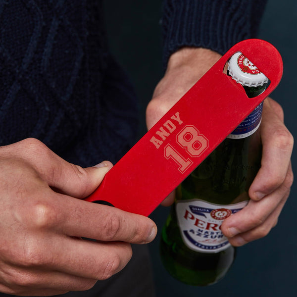 dust and things Personalised Birthday Bottle Opener For Him