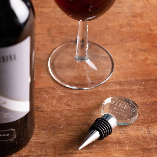 Dust And Things Personalised Bottle Stopper For Men