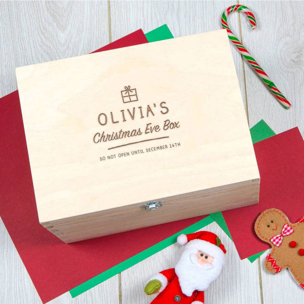 dust and things Personalised Christmas Eve Box for Children