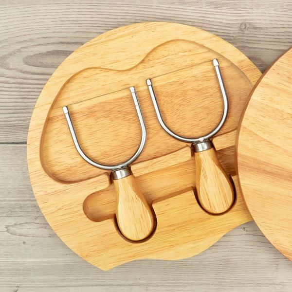 Dust And Things Personalised Follow Your Heart Couple's Cheese Board Set