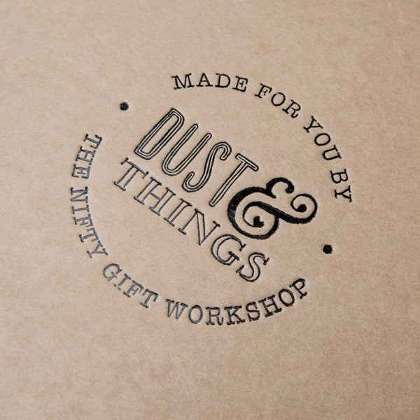 Dust And Things Personalised His Slate Round Serving Board