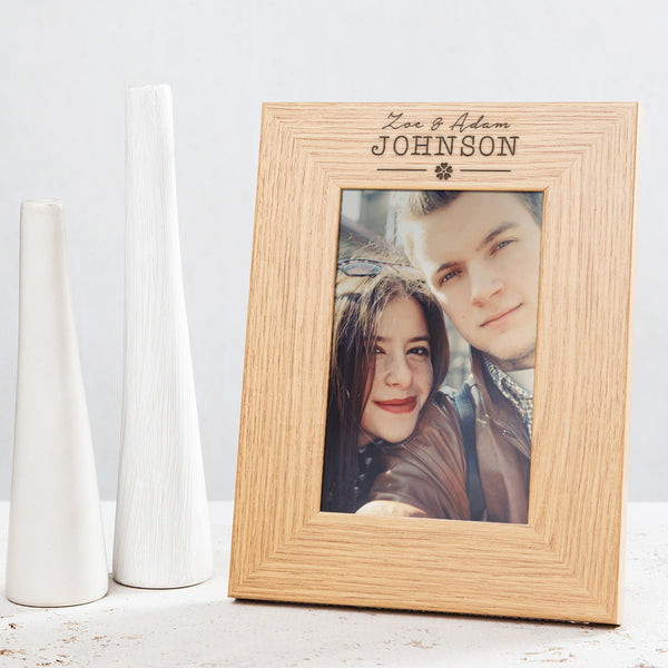 dust and things Personalised Images Wedding Photo Frame