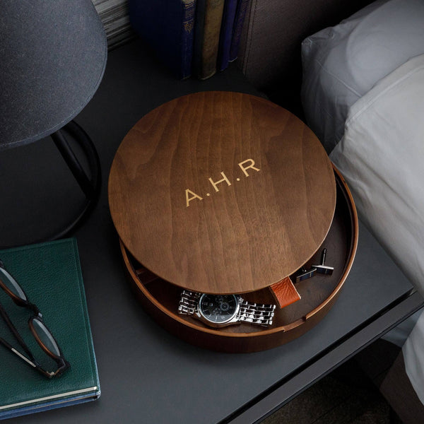 dust and things Personalised Initial Men's Jewellery Box