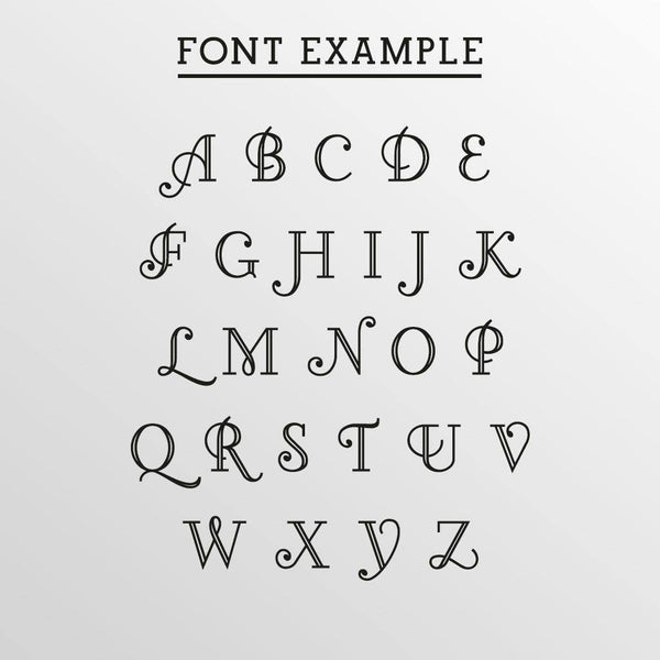 Dust And Things Personalised Initial Shot Glass - Personalised Shot Glass