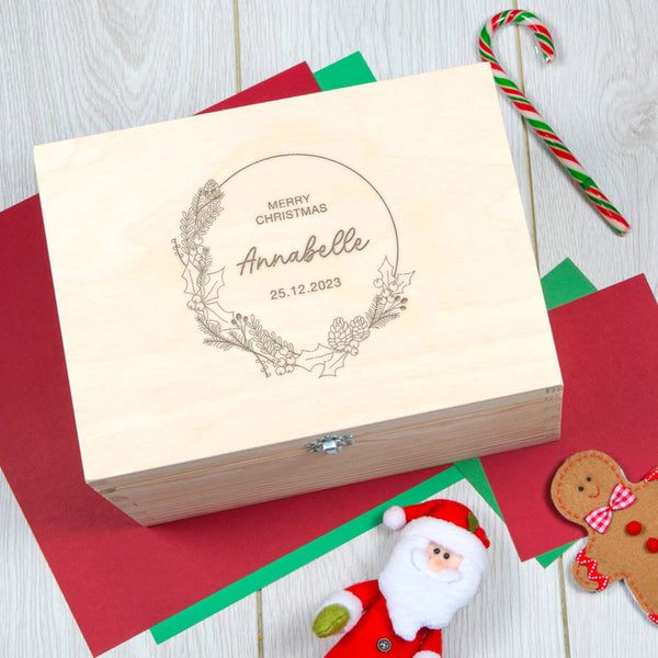 dust and things Personalised Keepsake Box Christmas Gifts For Family