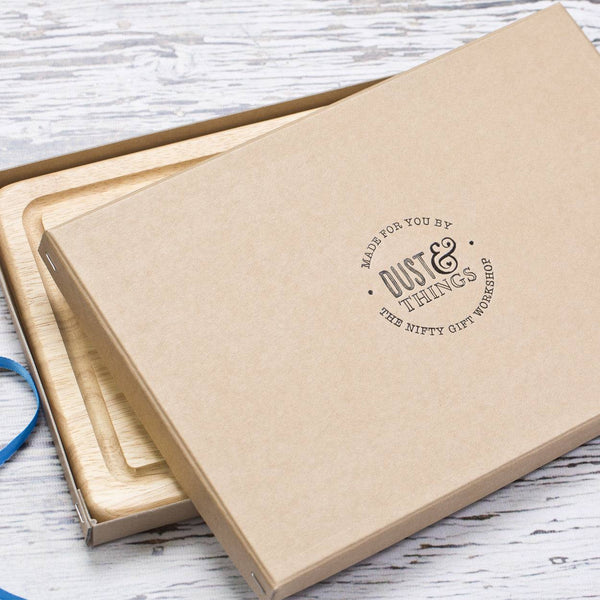 Dust And Things Personalised 'King Of The Grill' Wooden Chopping Board