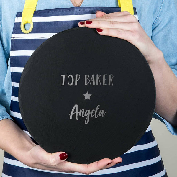 Dust And Things Personalised 'Master Baker' Baking Board