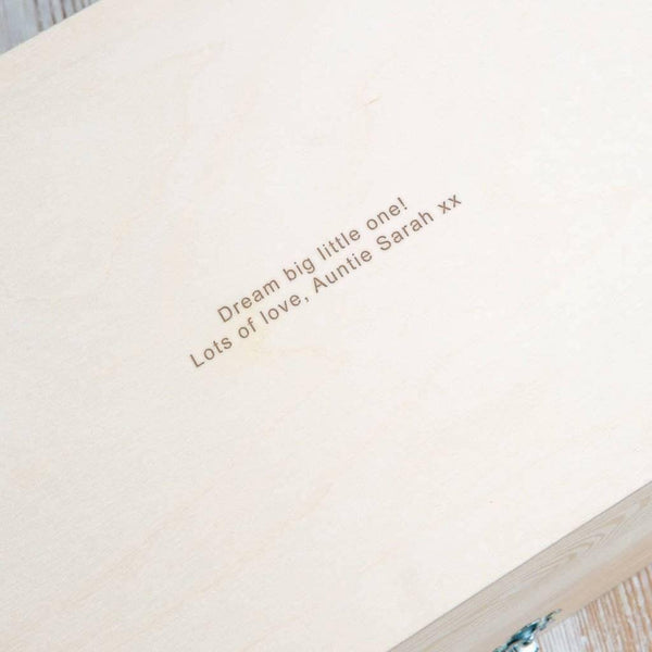 Dust And Things Personalised 'Memories And Adventures' Keepsake Box