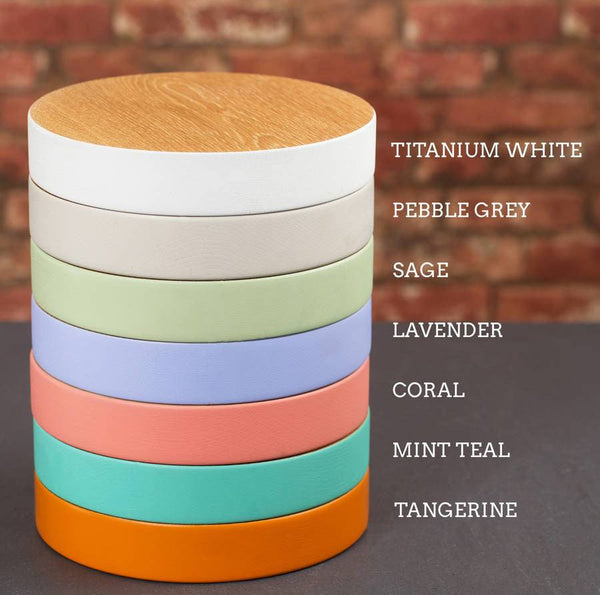 Dust And Things Personalised Mr And Mrs Coloured Edge Coasters