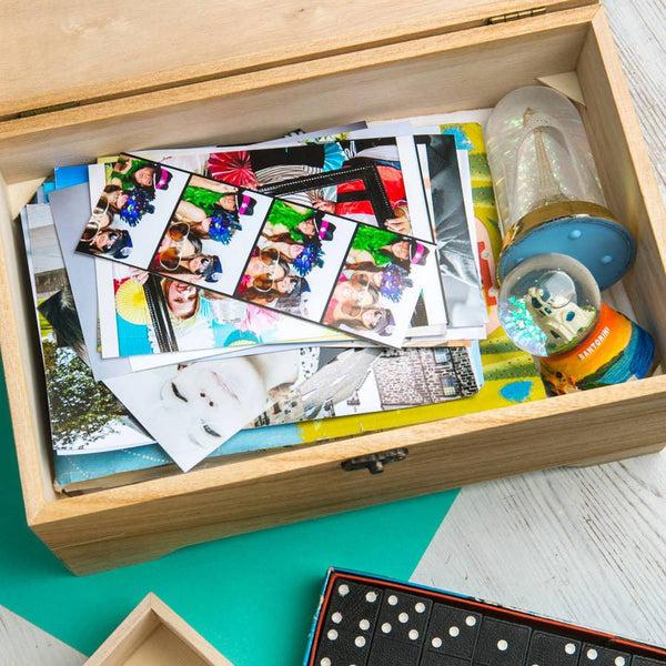 Dust And Things Personalised 'Mr And Mrs' Modern Script Keepsake Box