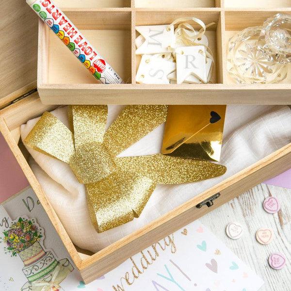 Dust And Things Personalised 'Mr And Mrs' Wedding Keepsake Box