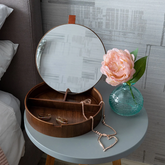 Dust And Things Personalised Name Jewellery Box For Girlfriend