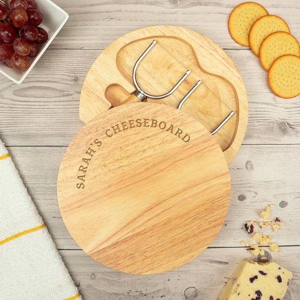Dust And Things Personalised Premium Quality Cheese Board Set