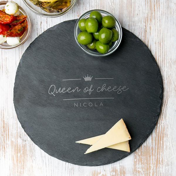 Dust And Things Personalised 'Queen Of The Cakes/Kitchen' Cutting Board