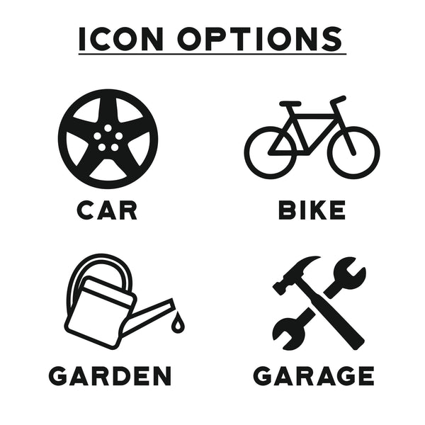 Dust And Things Personalised Shed Garage Bike Or Car Keyring