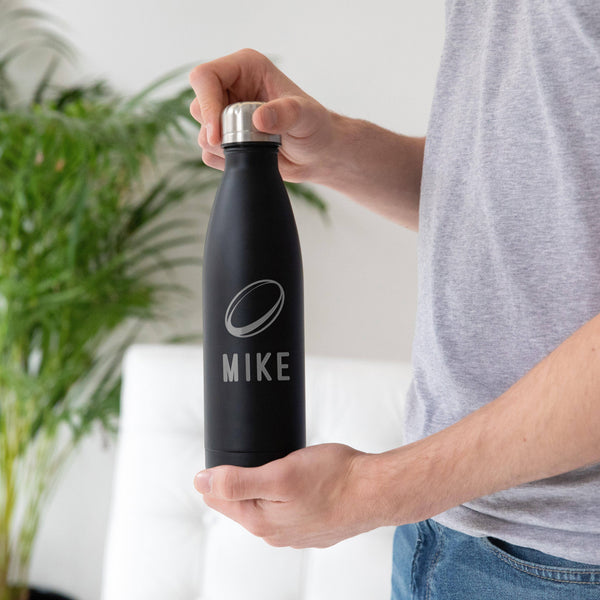 Dust And Things Personalised Sports Metal Water Bottle