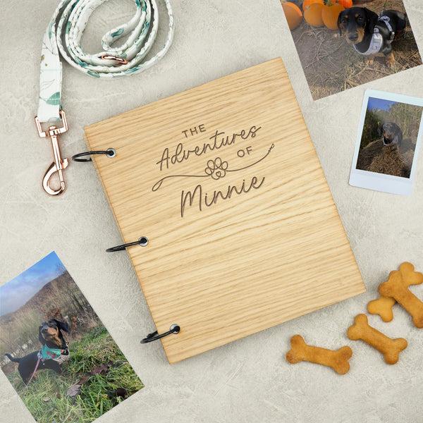 dust and things Personalised ‘The Adventures of’ Pet Photo Album dust and things Personalised ‘The Adventures of’ Pet Photo Album