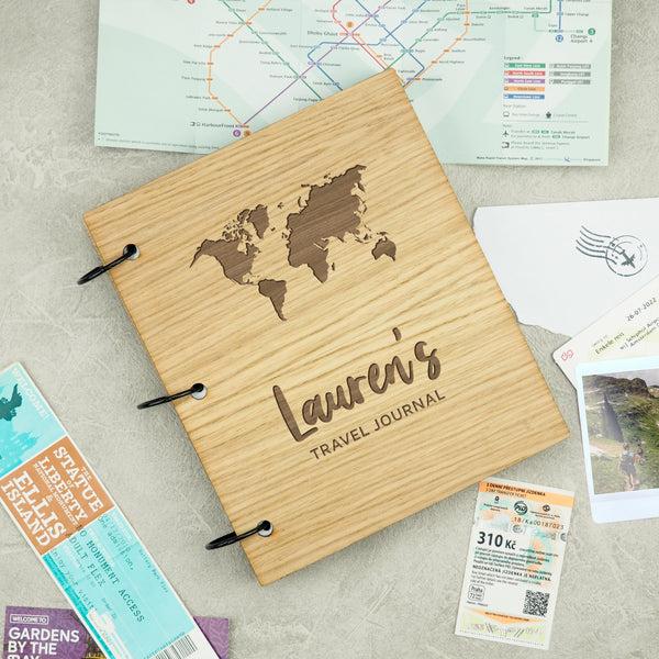 dust and things Personalised Travel Journal Photo Book