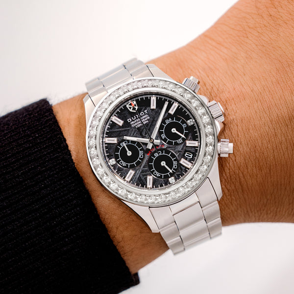 Duxot Accelero Meteorite Chronograph Limited Edition Black Meteorite