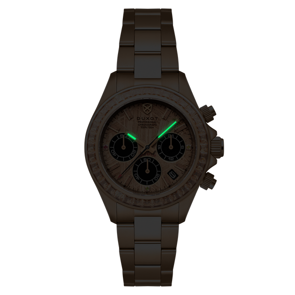 Duxot Accelero Meteorite Chronograph Limited Edition Rose Gold Meteorite