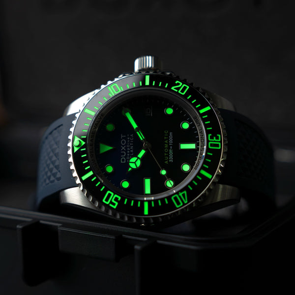 Duxot Atlantica Deep Dive Automatic Limited Edition Cobalt Blue