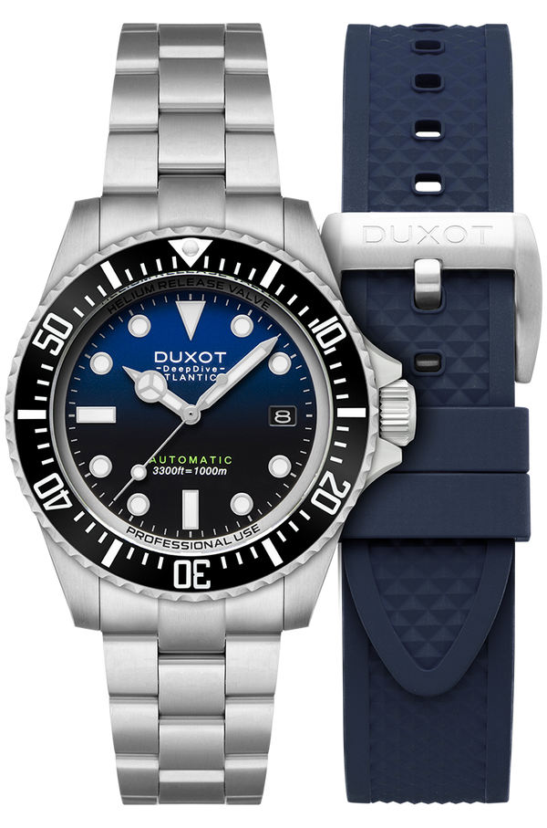 duxot Atlantica Deep Dive Automatic Limited Edition Cobalt Blue