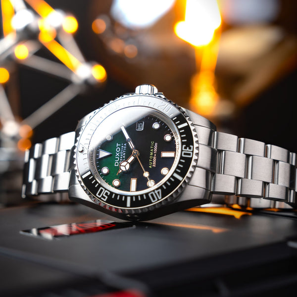 Duxot Atlantica Deep Dive Automatic Limited Edition Emerald Green