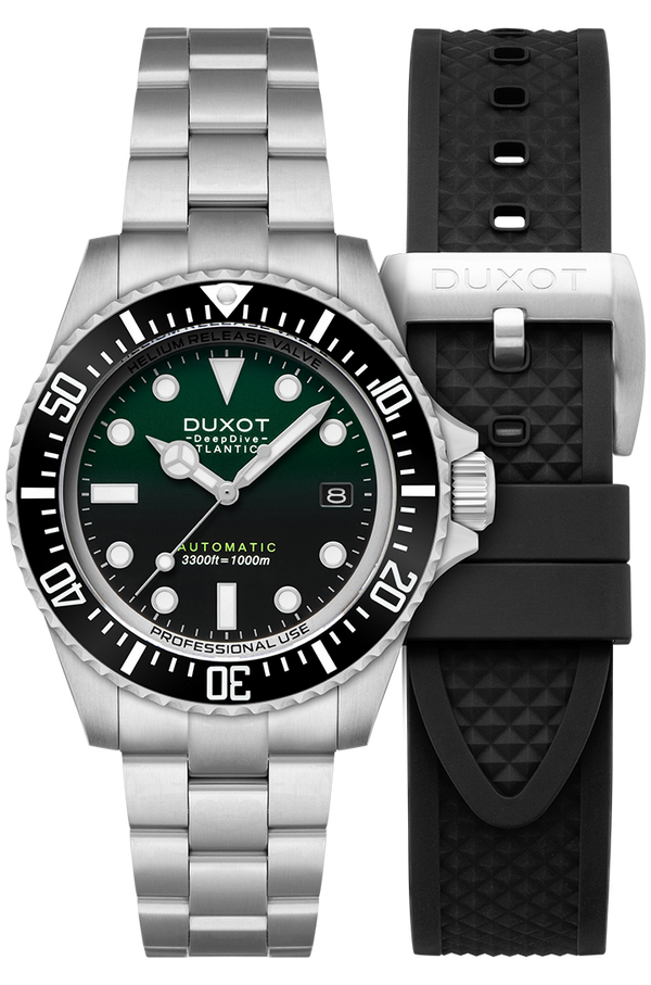 duxot Atlantica Deep Dive Automatic Limited Edition Emerald Green
