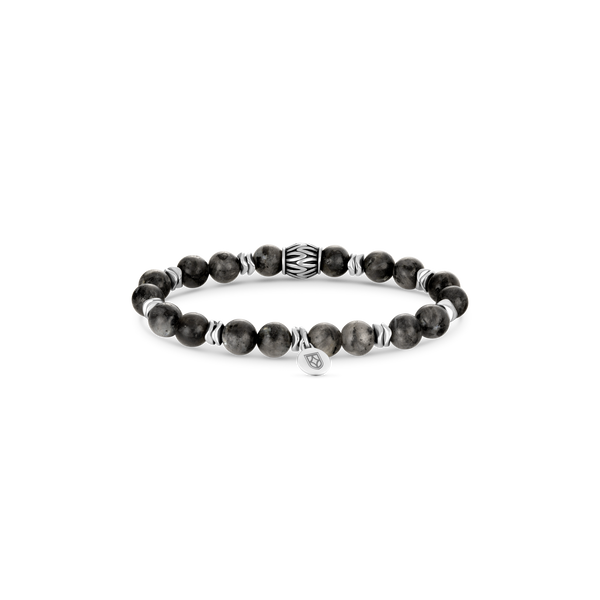 Duxot Atlantica Stone Beaded Bracelet Labradorite And Hematite Stones