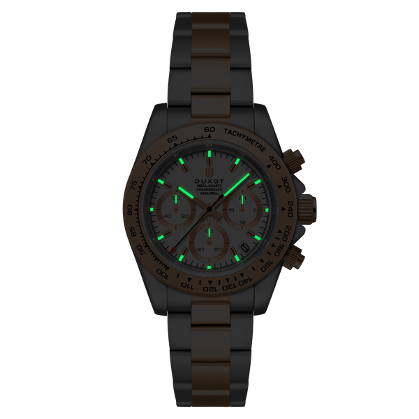Duxot Accelero Chronograph Cascading White
