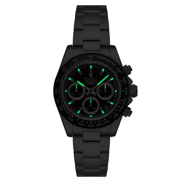 Duxot Accelero Chronograph Pitch Black