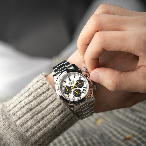 Duxot Accelero Chronograph Star White