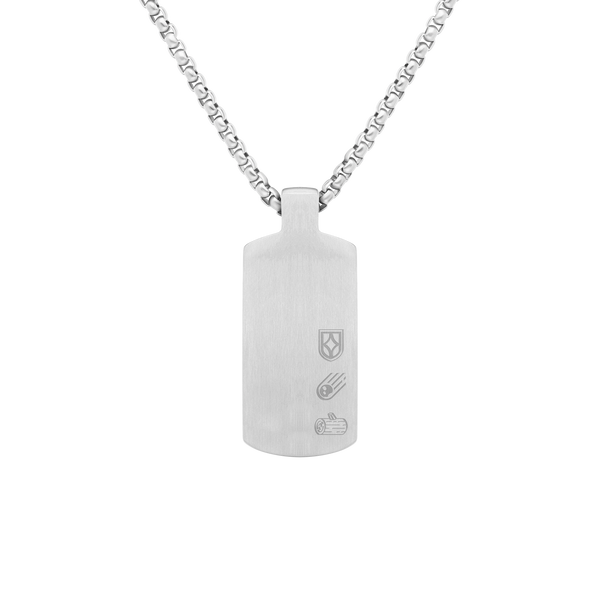 Duxot Accelero Dog Tag Dark Ebony Meteorite