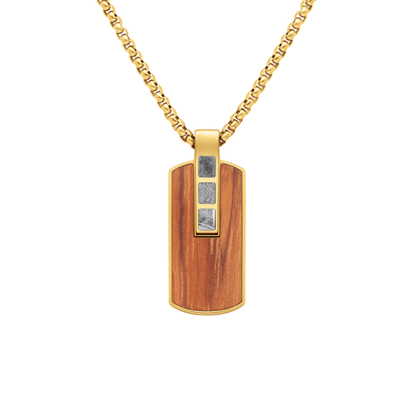 duxot Accelero Dog Tag Dark Wood Meteorite