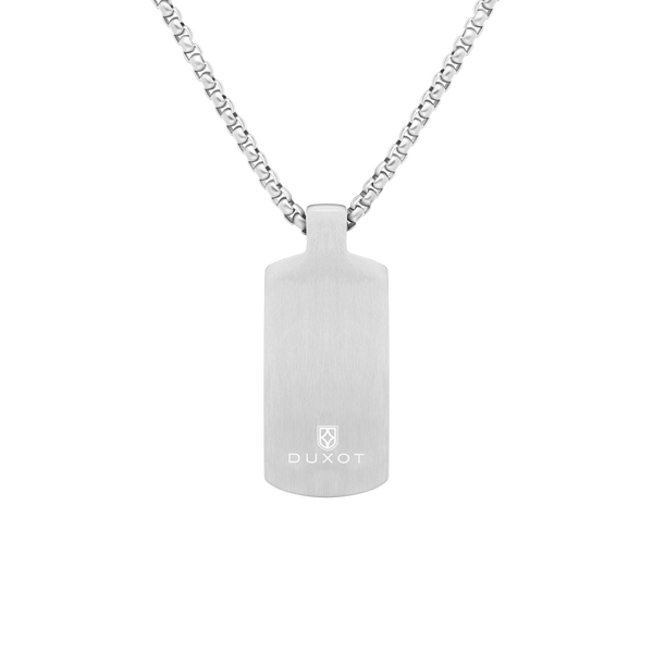 Duxot Accelero Dog Tag Shiny Silver Meteorite