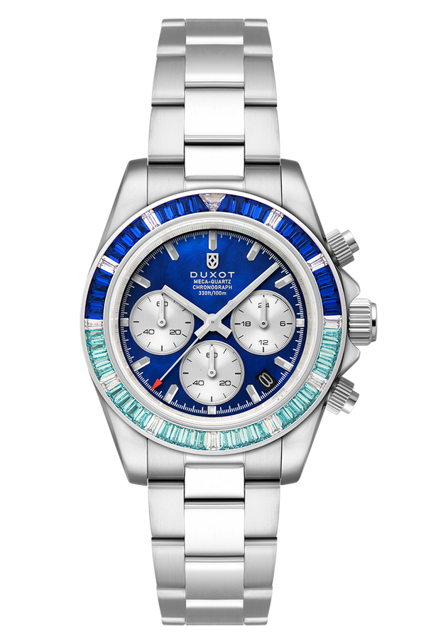 duxot Accelero Rainbow Chronograph Pearl Blue